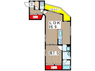 ラヴィベル本千葉の物件間取画像